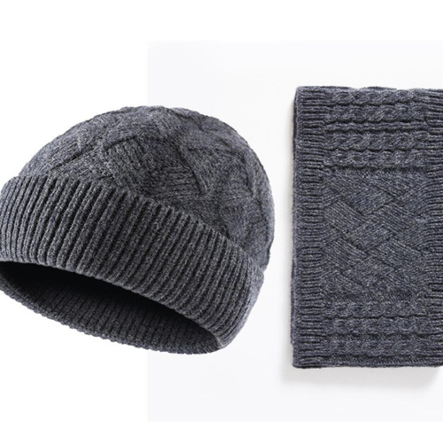 Adults knit hat-9