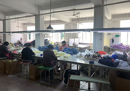 Packing room
